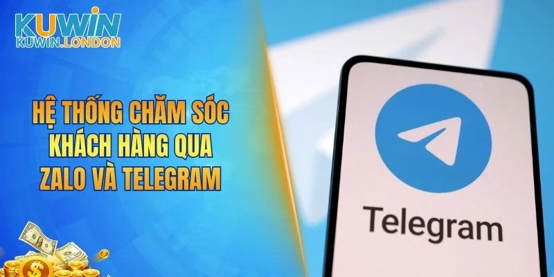 Hệ thống chăm sóc khách hàng qua Zalo và Telegram